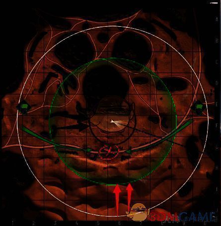 组队中不同伪装能力导致不同侦查情况图