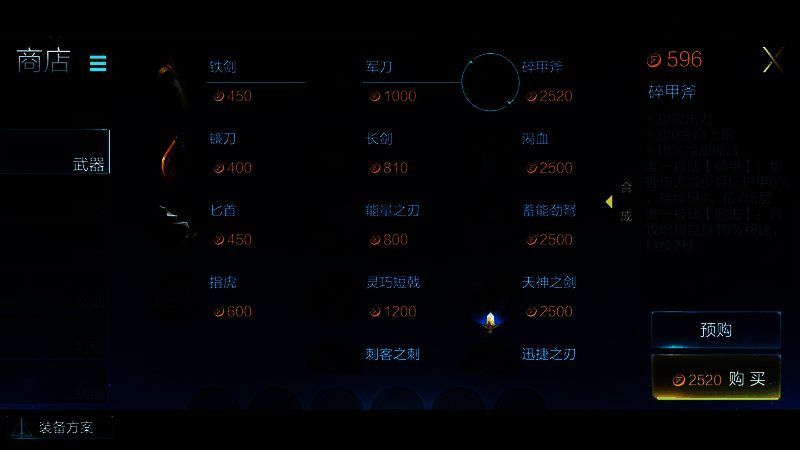 激战狂潮孙悟空出装推荐相关图片