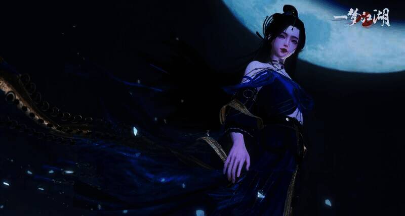 《一梦江湖》中秋女款时装展示