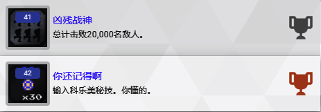 《魂斗罗：加鲁加行动》奖杯列表图片5