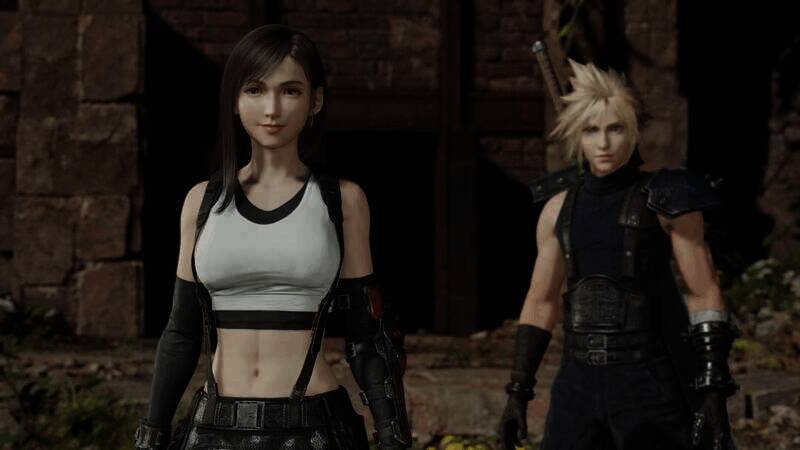 《最终幻想7》相关宣传图