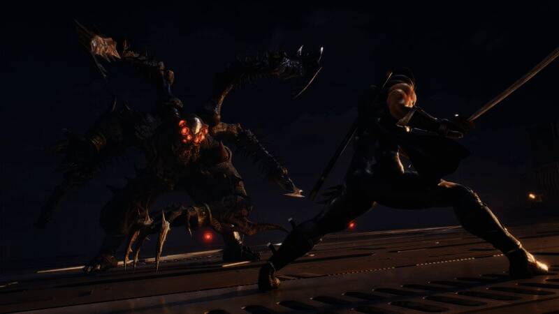 《忍者龙剑传2:黑之章》游戏截图1