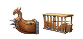 舷外浮体和侧立战棚天工装备图片