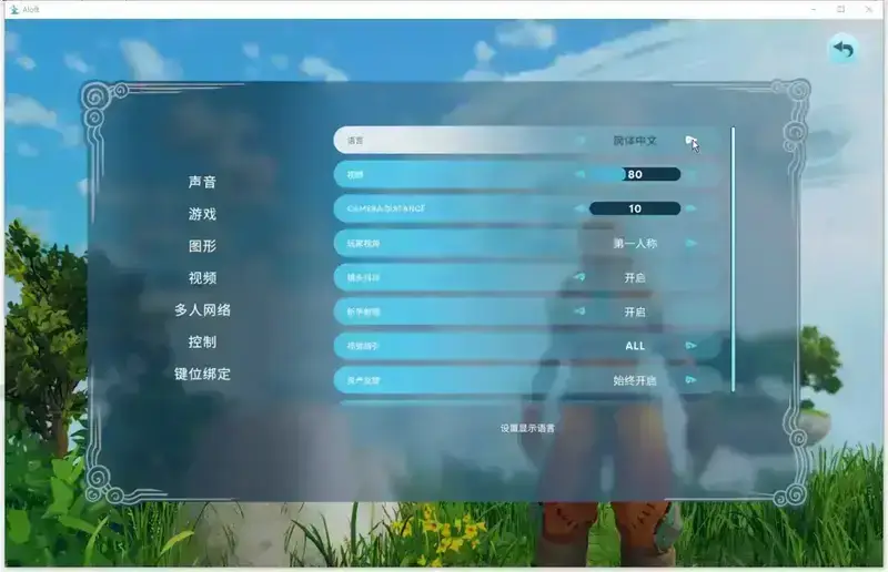 设置中文相关图片