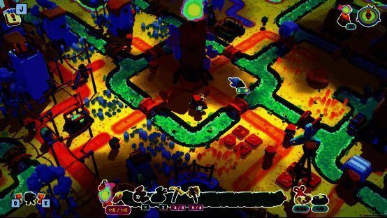 雾方福地游戏场景