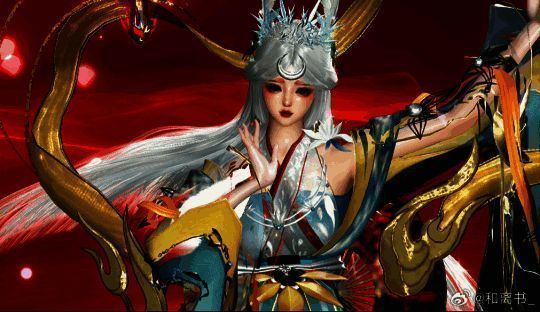 玩家在游戏主城展示联动时装图