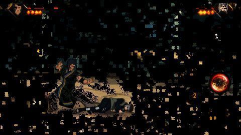 不动拾取土遁·岩柱牢残骸后一技能破坏地形动图