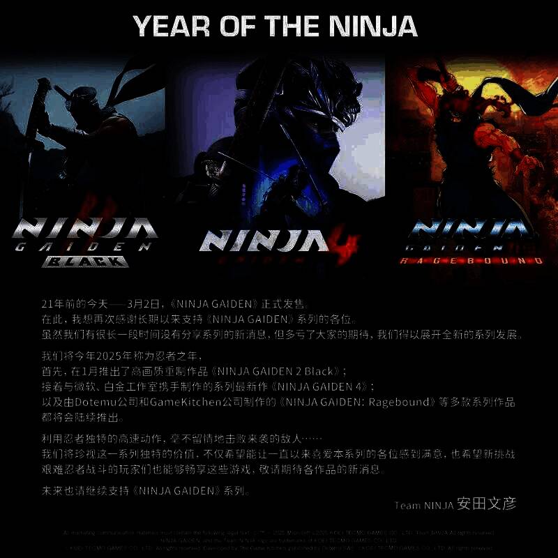 《忍龙》系列相关图片