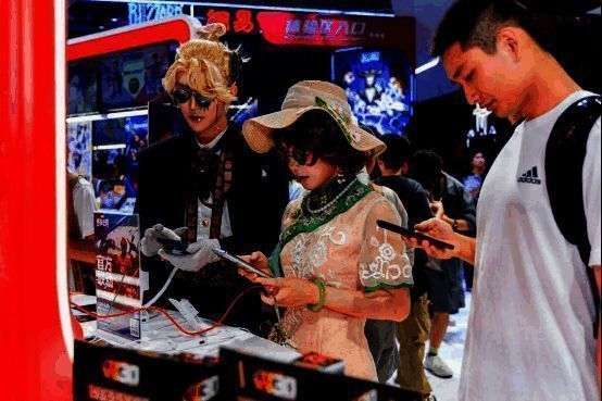 试玩区周边展示画面