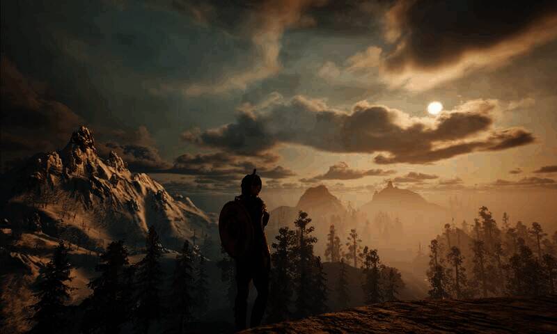 虚幻5引擎打造的游戏画面