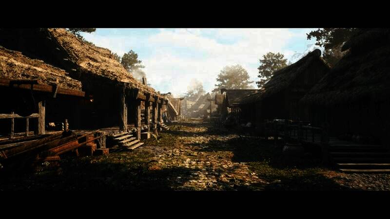 《上古卷轴5》河木镇重现场景图1