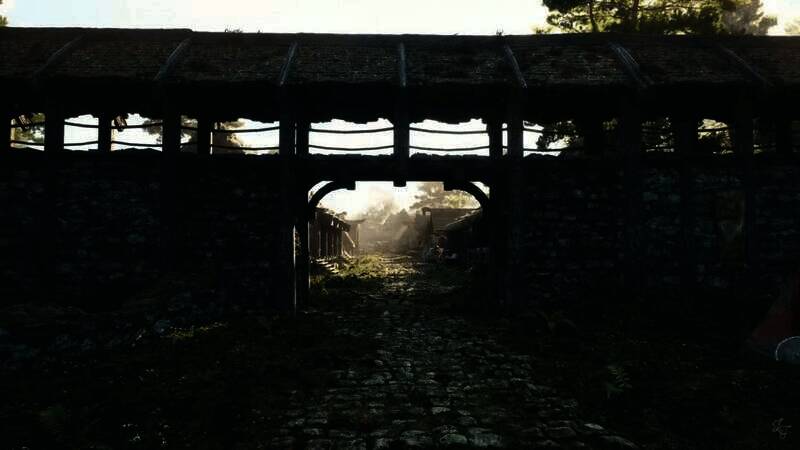 《上古卷轴5》河木镇重现场景图7