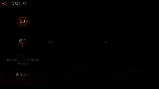 《荒野国度》等级共鸣机制图