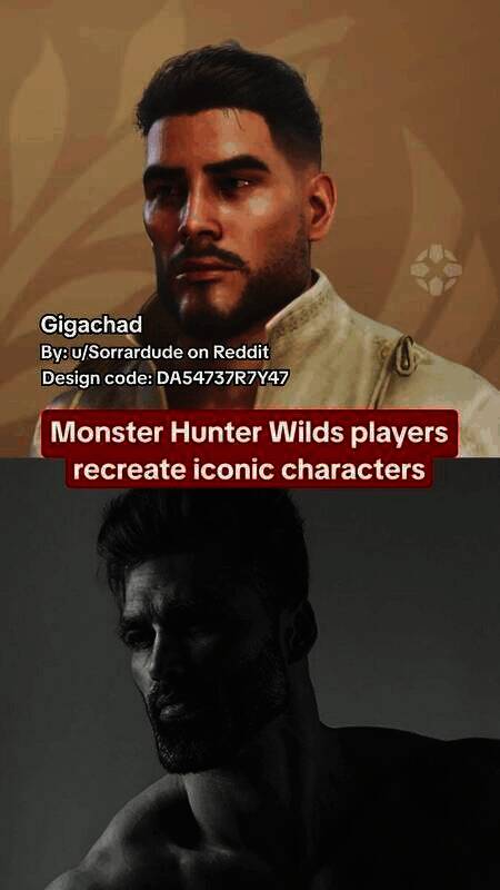 Gigachad捏人形象