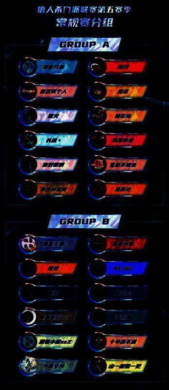 24支参赛门派展示