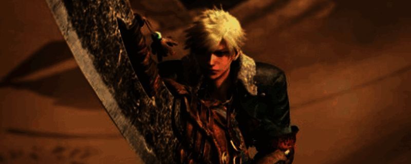 《怪物猎人：荒野》中玩家捏出的克劳德形象