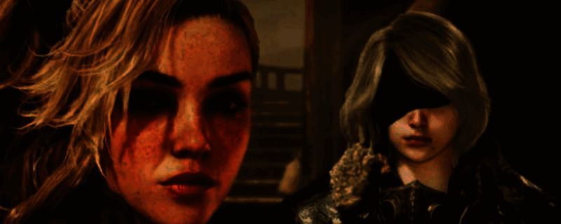 《怪物猎人：荒野》中玩家捏出的尼尔2B形象图