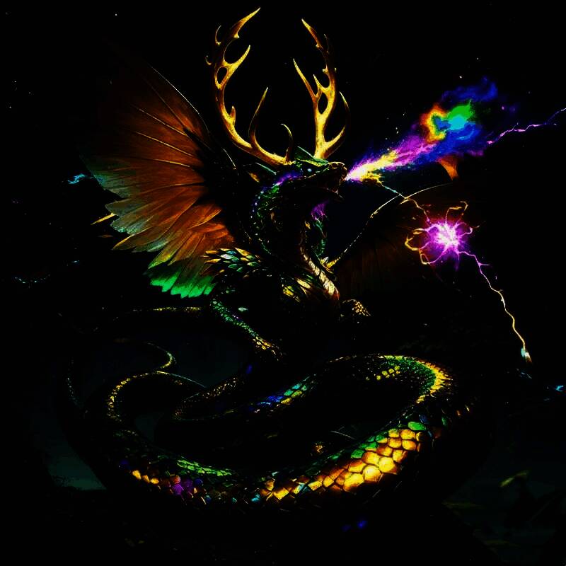 《荒野国度》幻彩蛇灵相关场景图