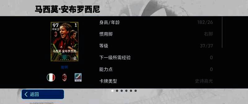 安布罗西尼比赛精彩瞬间图