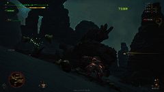 怪物猎人荒野片手剑JR最后一击动图