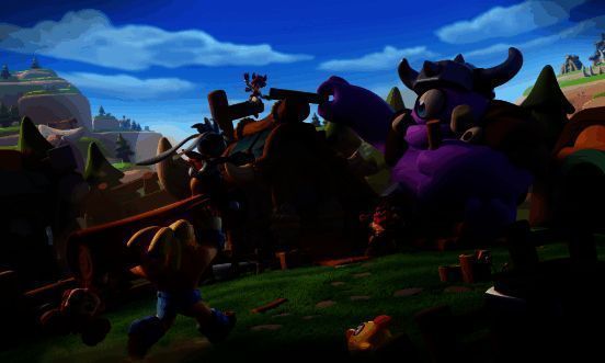 《野蛮人大作战 2》美术画面