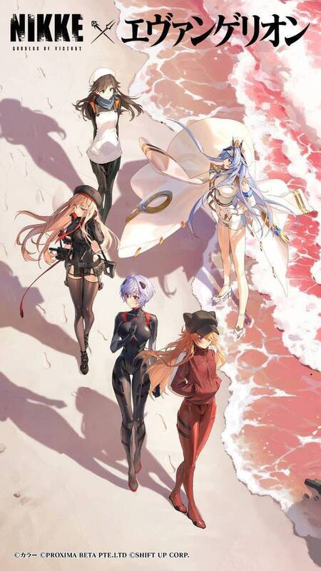 《妮姬:胜利女神》与《新世纪福音战士》联动壁纸4