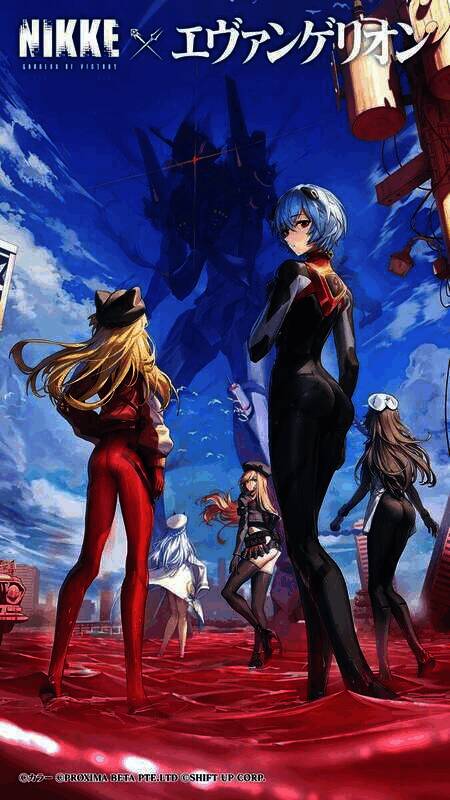 《妮姬:胜利女神》与《新世纪福音战士》联动壁纸6