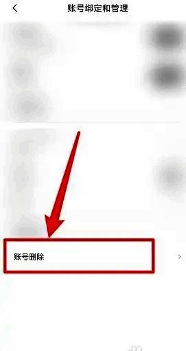 九号出行APP账号绑定和管理页面底部账号删除选项截图
