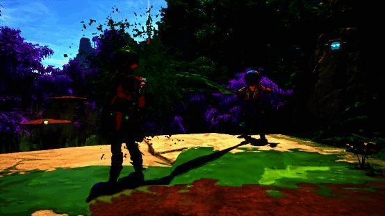 游戏多人模式的画面