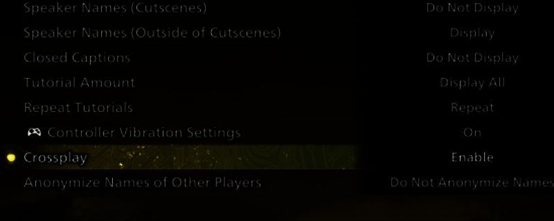 怪物猎人荒野交叉游戏设置界面相关图片