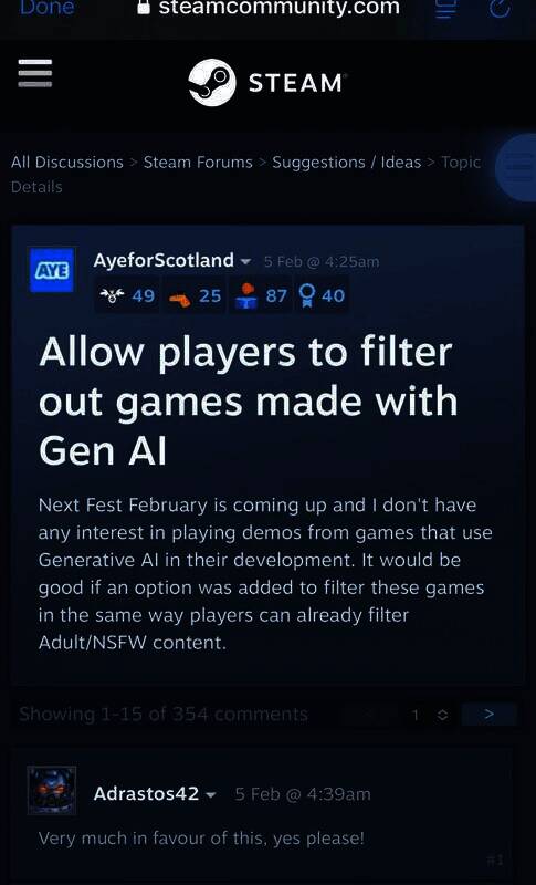 Steam论坛相关场景图片