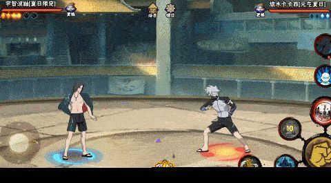 夏日鼬爆发连招演示动图