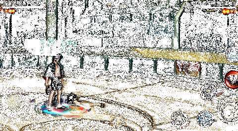 夏日鼬二技能派生普攻追击演示动图