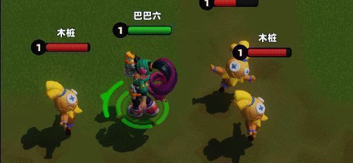 野蛮人大作战2可可乐穿戴套装后大招效果动图