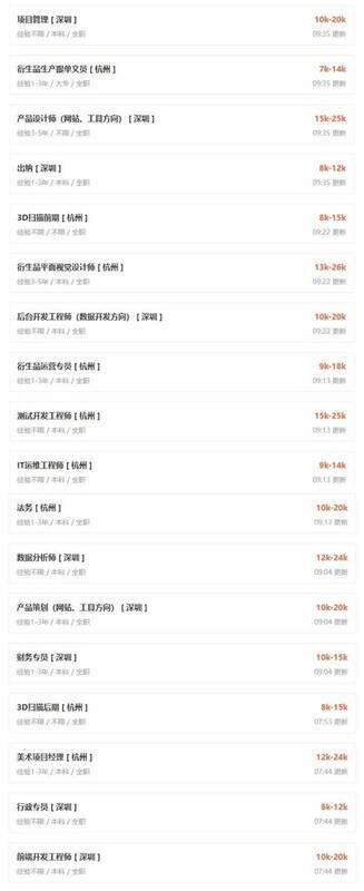 相关游戏画面或招聘场景图片