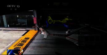 深圳直升飞机滴滴画面