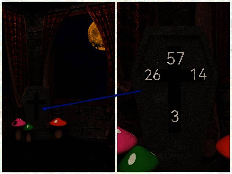 石碑上十字架按顺序点击图片
