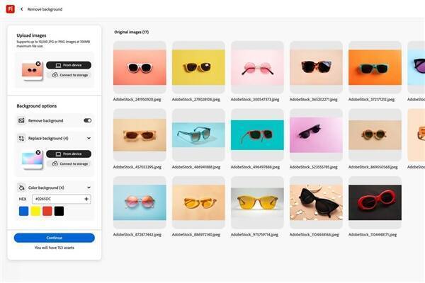 Adobe新生成式AI工具相关展示图