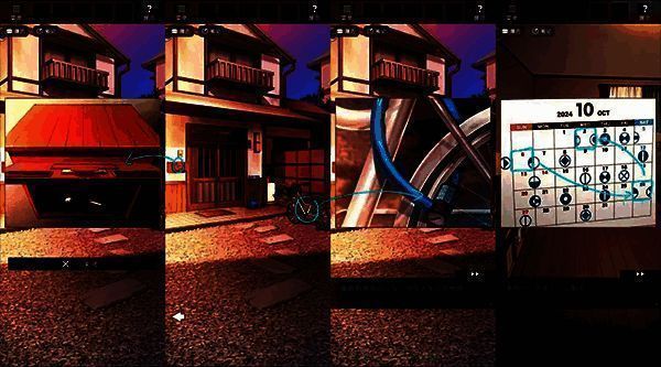 关卡6家门口邮箱和日历界面