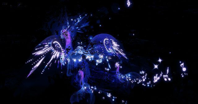 玄影踏歌坐骑动图