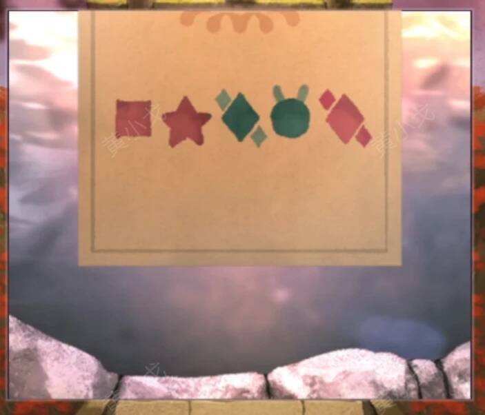 在神社后山将祈福纸泡水获得新线索的画面