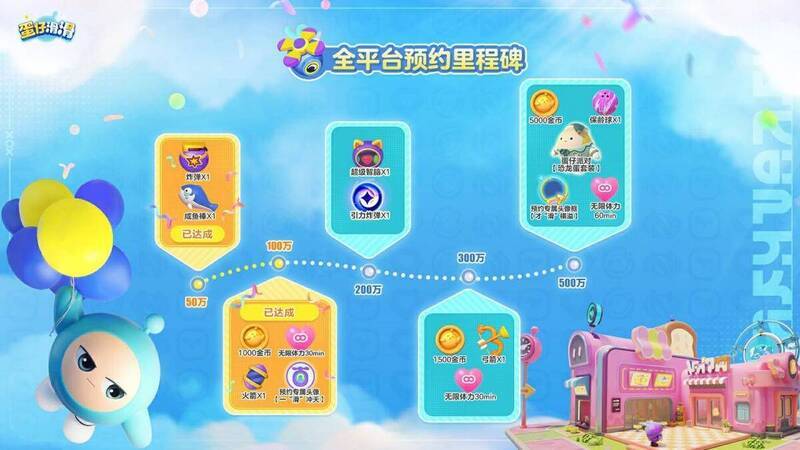 《蛋仔滑滑》预约福利展示1