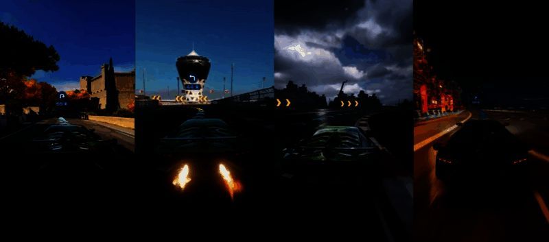 《巅峰极速》游戏内车辆驾驶场景