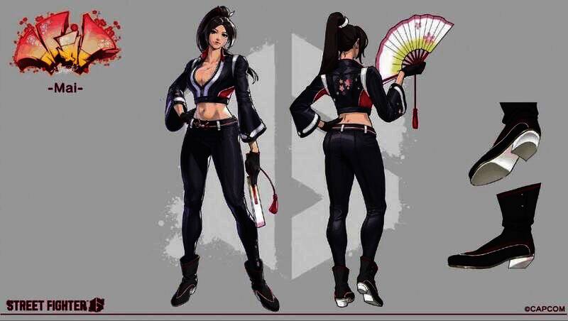 不知火舞艺术图之二