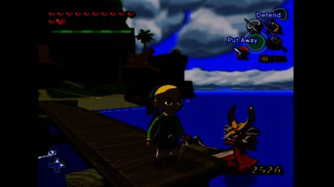 《塞尔达传说：风之杖》游戏画面1