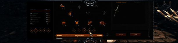 《封建时代：Arden》角色技能切换画面