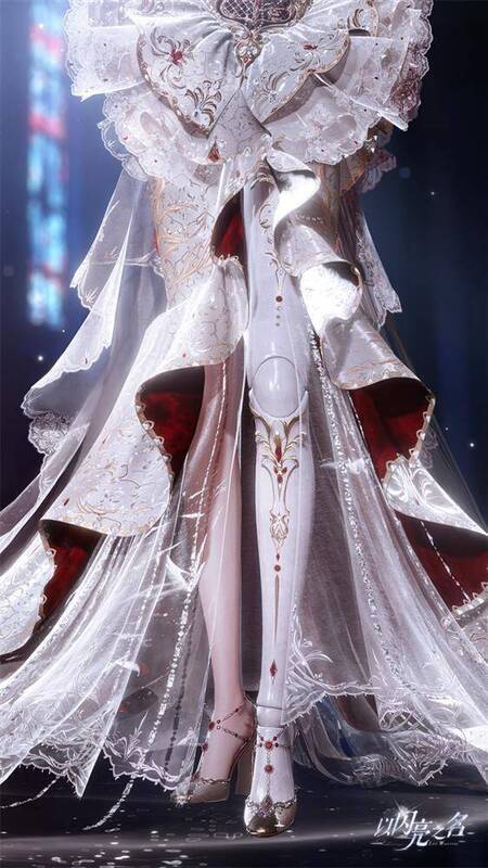 图7.jpg 《以闪亮之名》瓷心傀儡六星套装高跟鞋外观展示