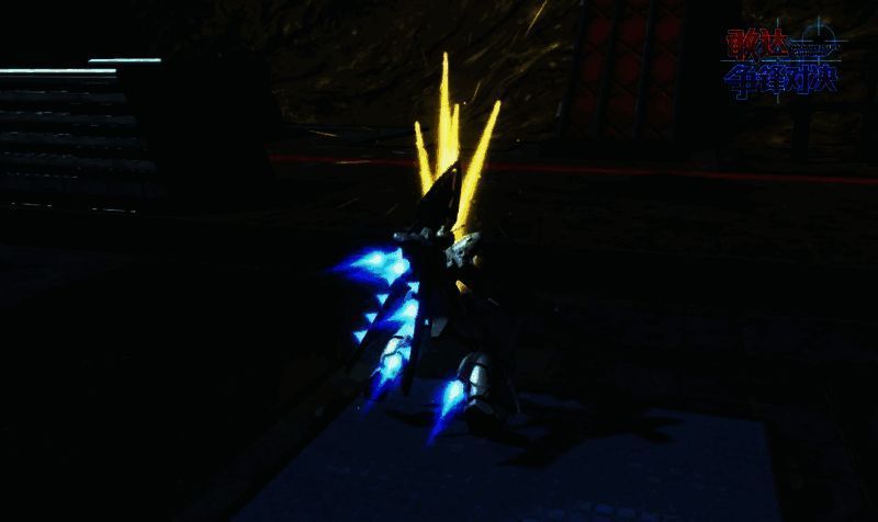 欧贝隆普通形态盾牌扩散照射技能展示