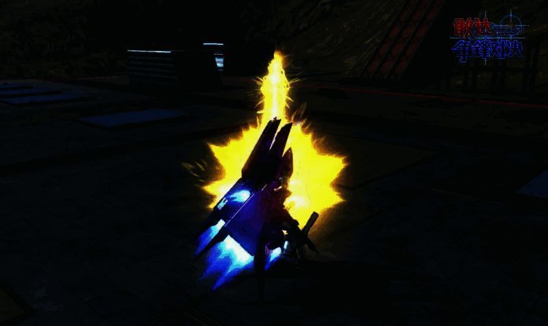 欧贝隆机动装甲形态盾牌照射技能展示