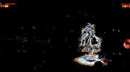 大筒木桃式击败四位影的画面